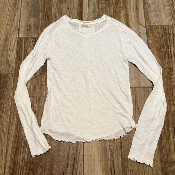 Free People We the Free BeFree People We the Free Be My Baby Long Sleeve T-Shirt - Picture 2 of 4